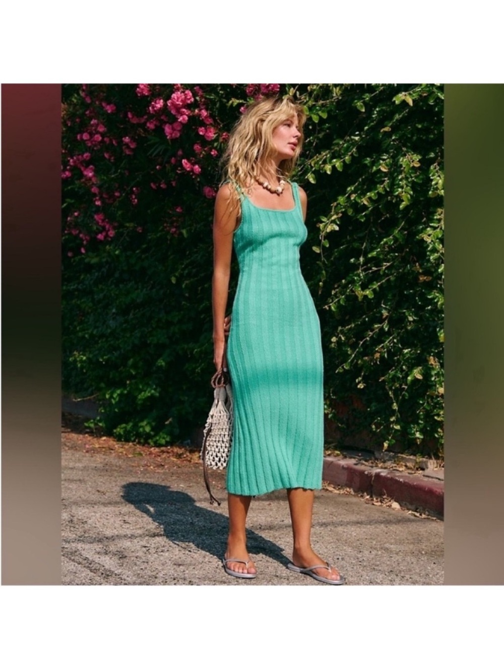 Free People Santos Sweater Midi Dress XS